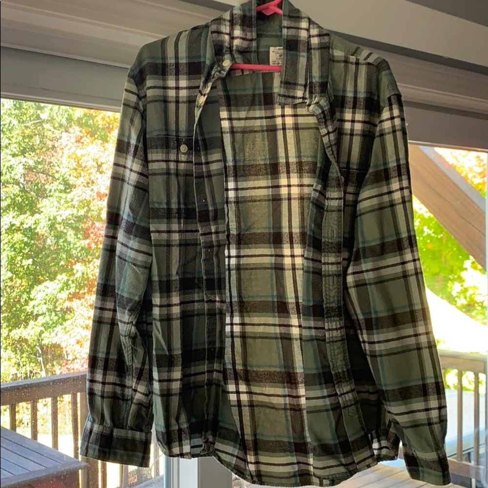 J Crew Men’s plaid flannel